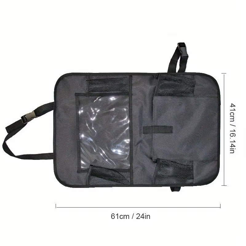 Nouveau organisateur universel de dossier de siège de voiture avec support de tablette d'écran tactile sac de rangement de siège arrière de voiture organisateur de siège de voiture multi-poches