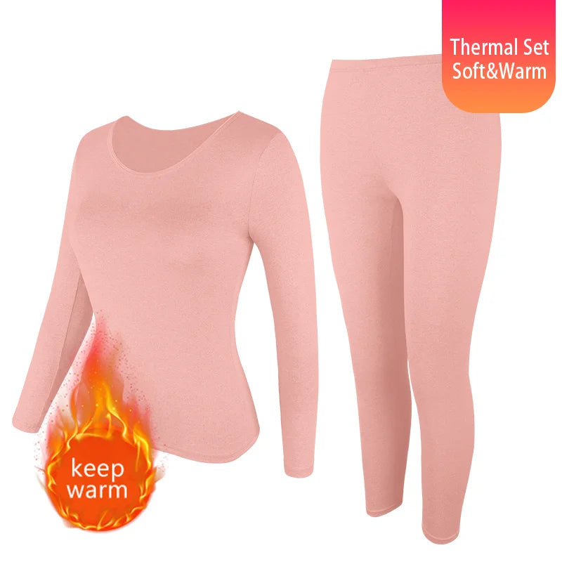 Ensemble de sous-vêtements thermiques femme – Haut et pantalon