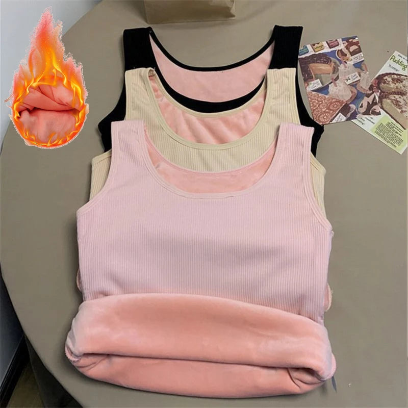 Débardeur thermique femme sans manches pour l’hiver