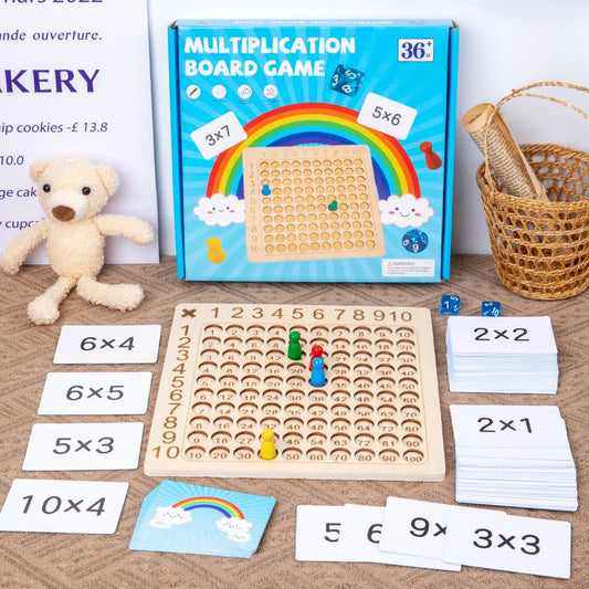 Jeu de Multiextrêmes Montessori en Bois pour Enfant, 99 Pièces