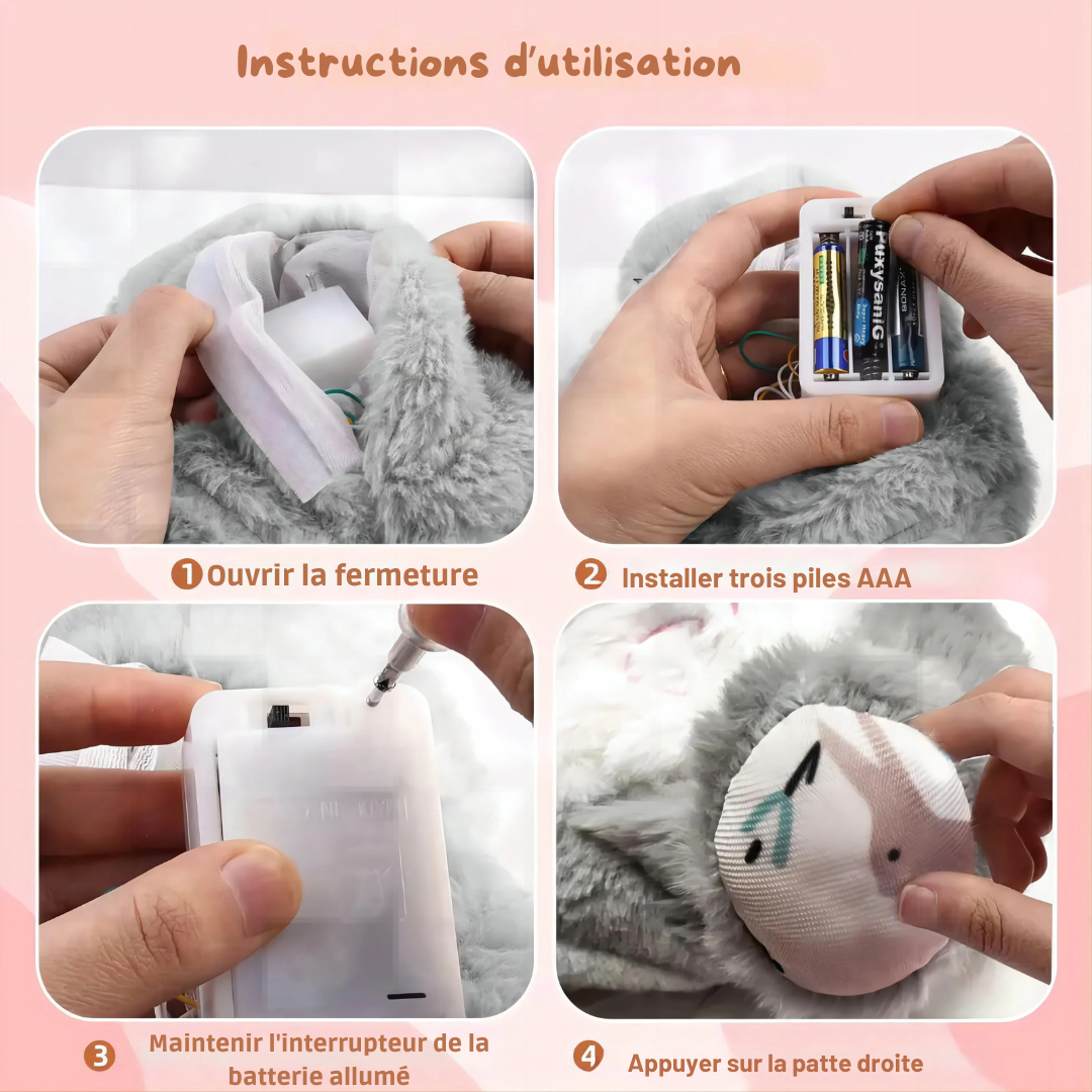 Peluche Apaisante et calmante